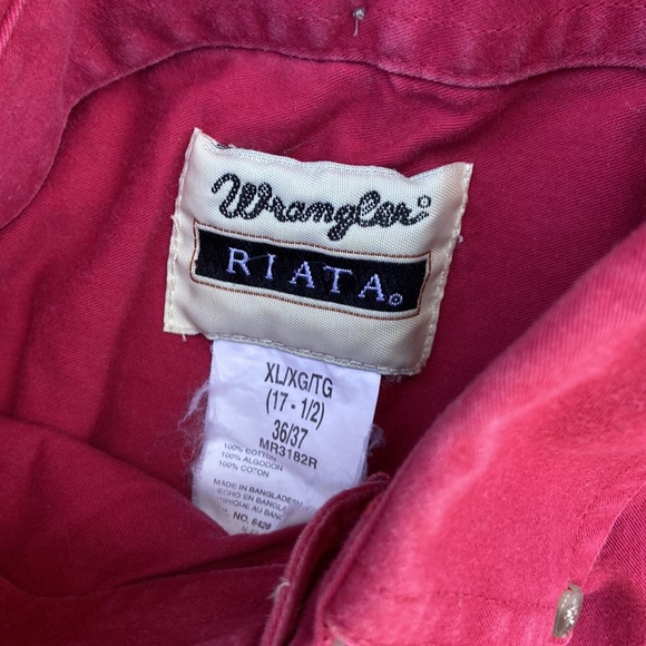 Men’s Wrangler RIATA Button Down XL - Picture 2 of 3